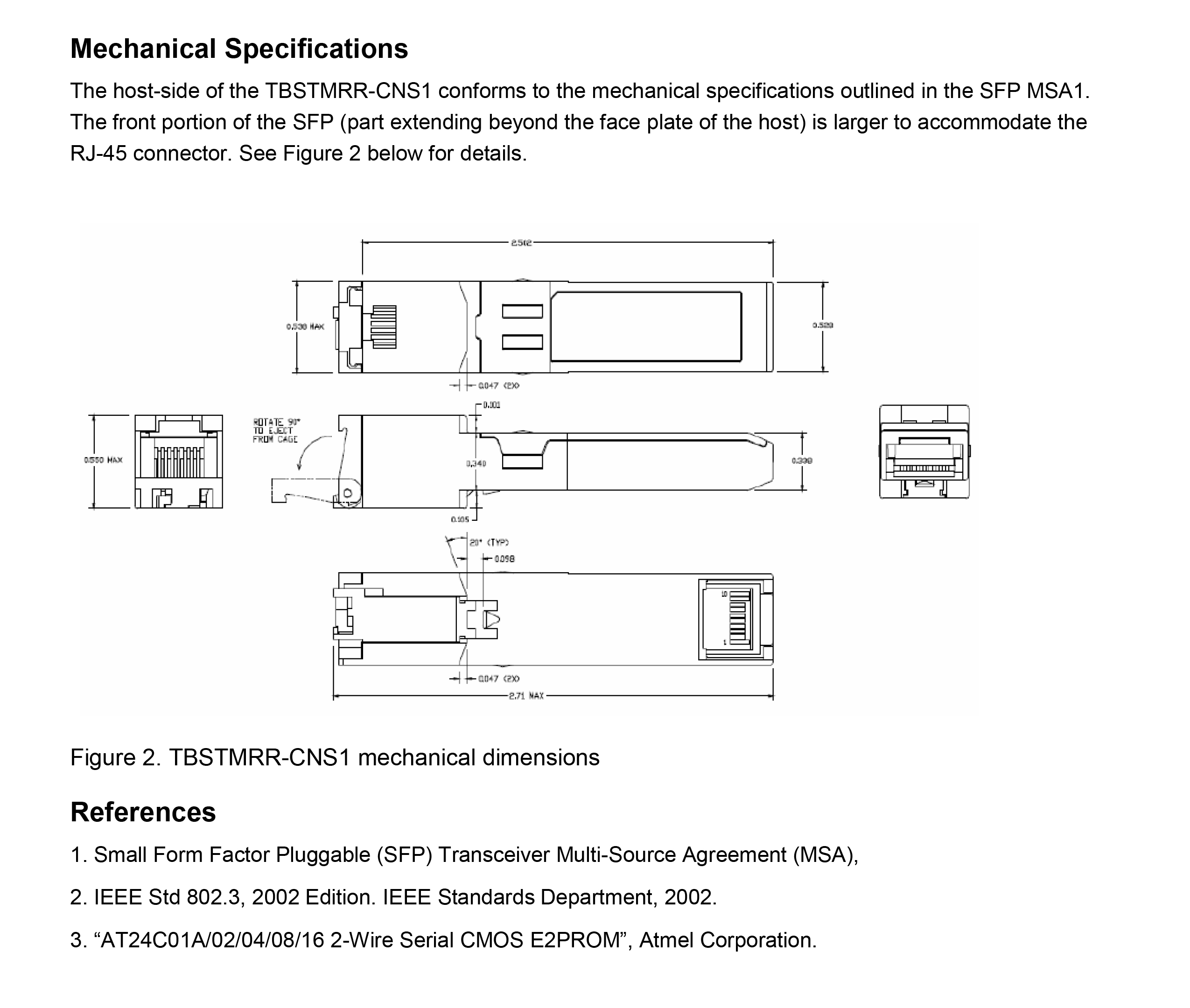 SFP-1G系列 1埠SFP光纖轉RJ45網路模組 LY-SFPRJ45