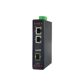 3埠GigabitPOE供電工業交換機