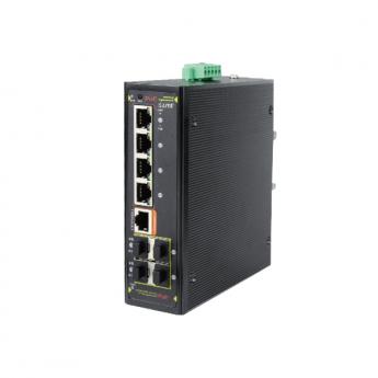 8埠全Gigabit網管工業POE交換機